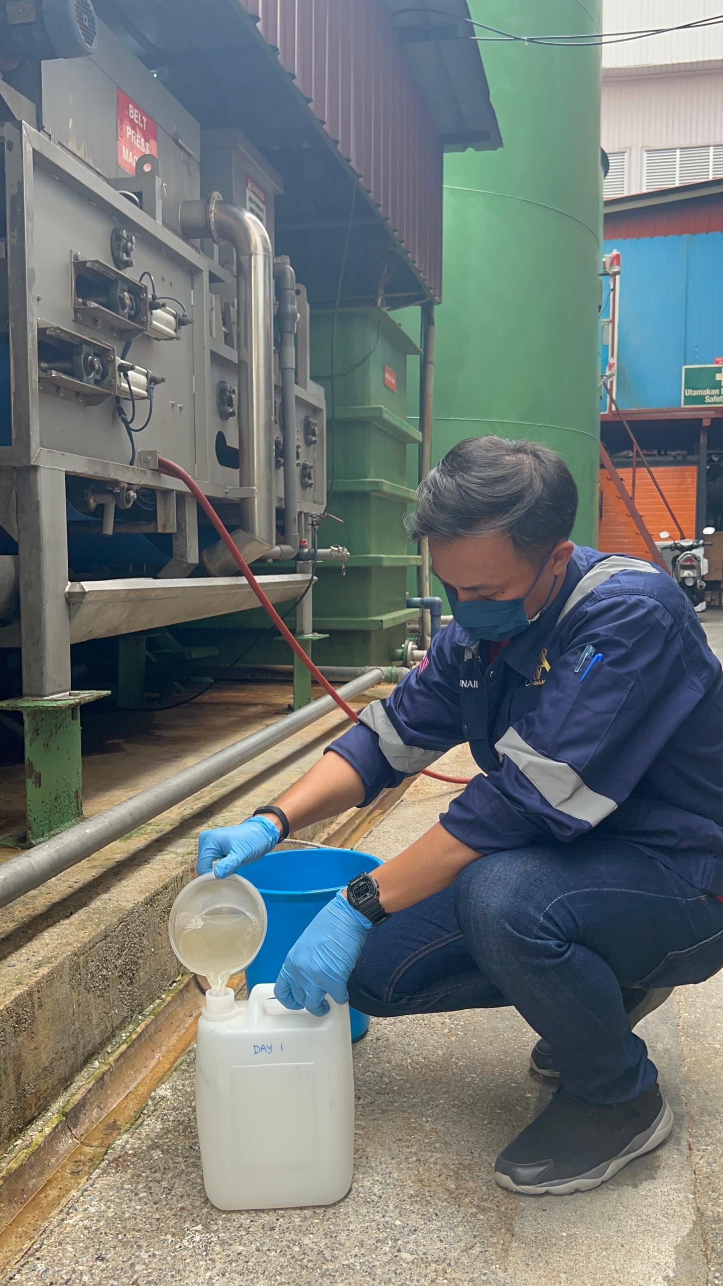 effluent water testing